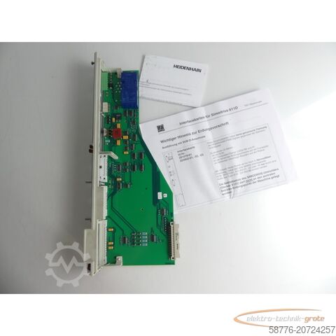 Component Heidenhain 324 955-17 Interfaceplatine SN: 32482946 - generalü. mit 3 Mo. Gew.-