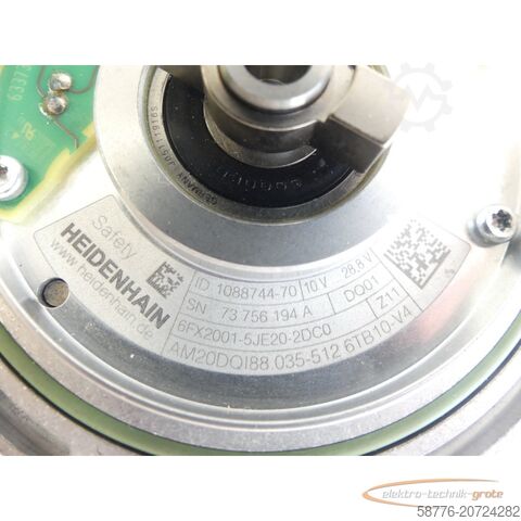 Component Heidenhain 6FX2001-5JE20-2DC0 DQ01 . 1088744-70 SN:73 756 194 A