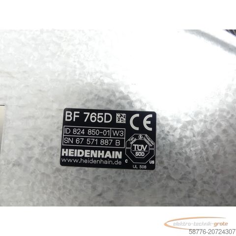 Component Heidenhain BF 765D Display ID 824 850-01 W3 SN 67571887B -  -