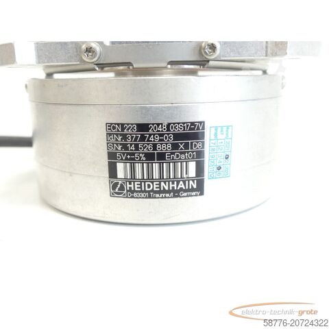Component Heidenhain ECN 223 2048 . 377 749-03 SN:14526888X generalüberholt mit 6 Monaten Gewährleistung!