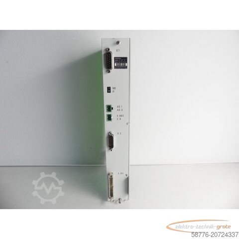 Component Heidenhain Id. 291 070 01 Interfaceplatine SN: 6836437A - gen. mit 3 Mo. Gew.-