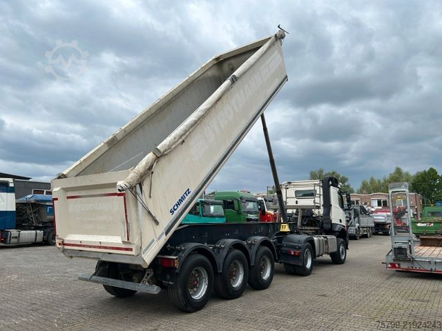 Tipper semitrailer SCHMITZ CARGOBULL Kippauflieger mit 3 Achsen ALU