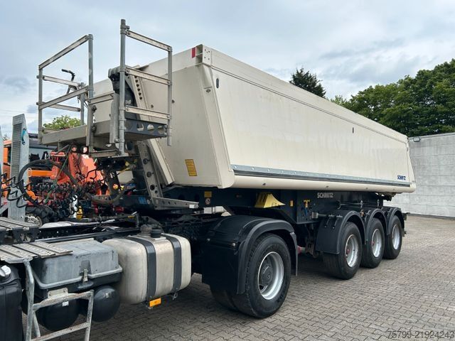 Tipper semitrailer SCHMITZ CARGOBULL Kippauflieger mit 3 Achsen ALU