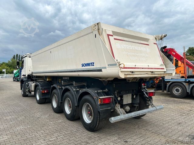 Tipper semitrailer SCHMITZ CARGOBULL Kippauflieger mit 3 Achsen ALU