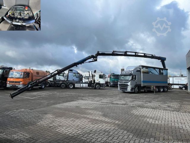 Autokran VOLVO FM 420 8x2/4 Pritsche Heckkran 34m/t, Funk, Jib