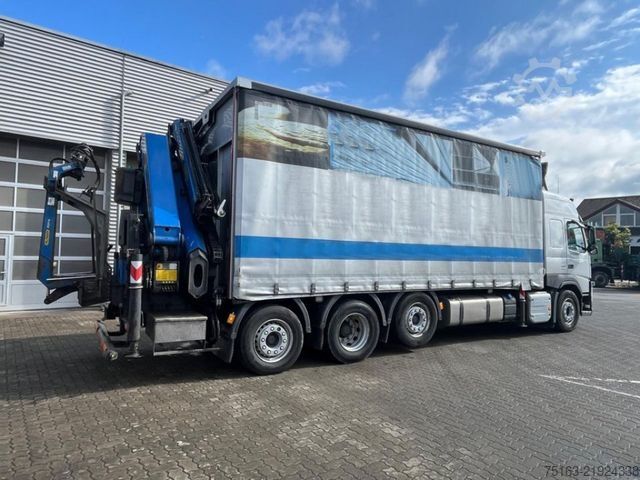 Autokran VOLVO FM 420 8x2/4 Pritsche Heckkran 34m/t, Funk, Jib