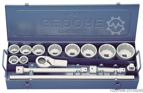Socket wrench set D 21 EMU-10 - 1 piece Gedore 