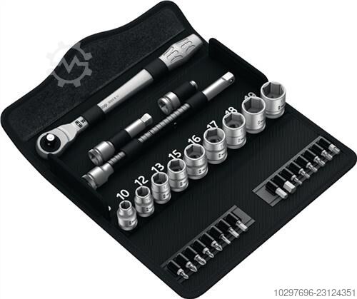 Socket set Zyklop - 1 piece WERA 