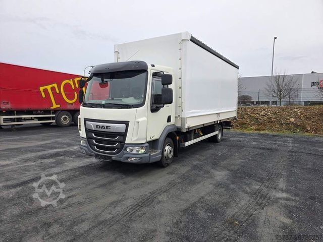 Transporter mit Pritsche & Plane DAF LF 170 Gardine, wie neu, nur 82 TKM Original !