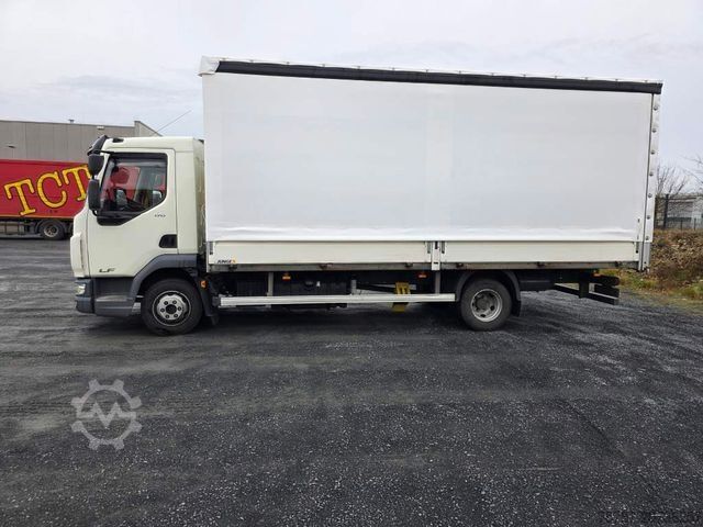 Transporter mit Pritsche & Plane DAF LF 170 Gardine, wie neu, nur 82 TKM Original !