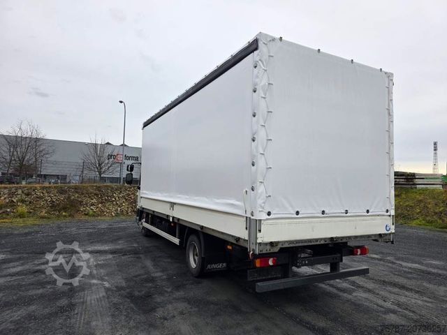 Transporter mit Pritsche & Plane DAF LF 170 Gardine, wie neu, nur 82 TKM Original !