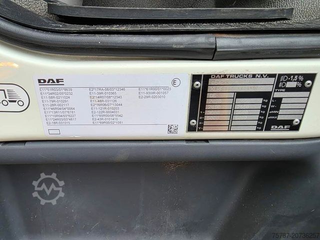 Transporter mit Pritsche & Plane DAF LF 170 Gardine, wie neu, nur 82 TKM Original !