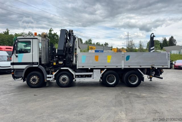 Truck mounted crane MERCEDES-BENZ Actros 3248 8x4 Hiab 477-6 SWS Kran/Haken