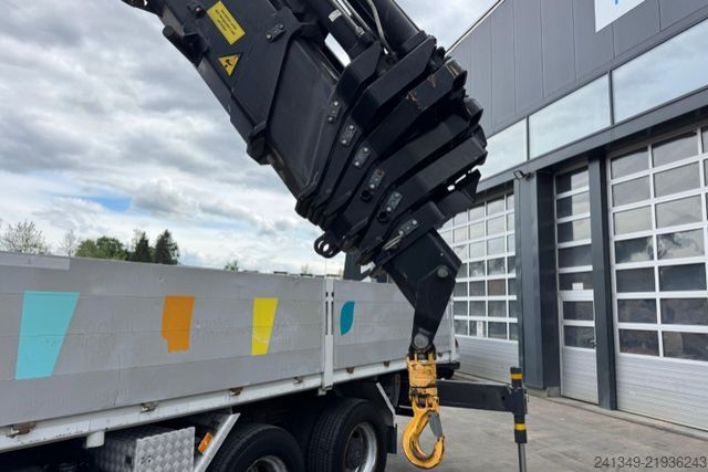 Truck mounted crane MERCEDES-BENZ Actros 3248 8x4 Hiab 477-6 SWS Kran/Haken