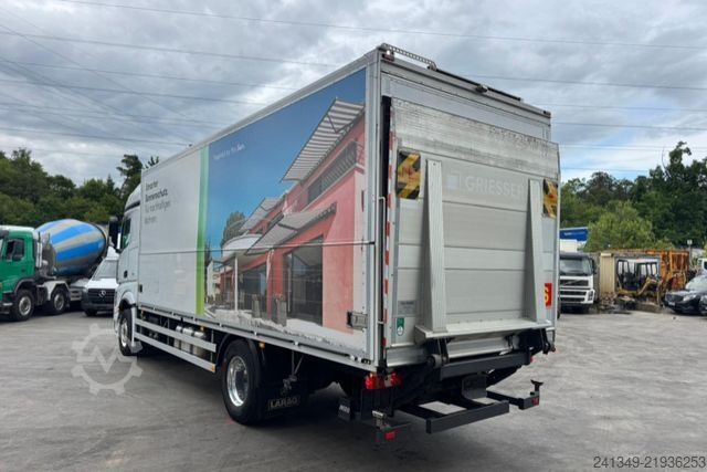Special purpose truck MERCEDES-BENZ Actros 1842 mit Seitenöffnung und Kran
