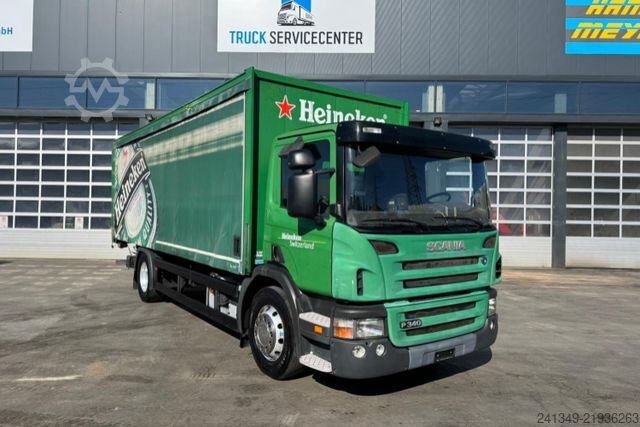 Special purpose truck SCANIA P340 4x2 Getränkeaufbau