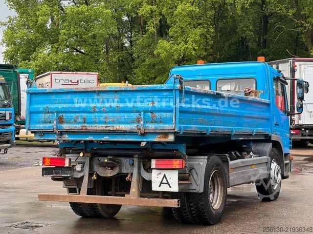 Three-sided tipper truck MERCEDES-BENZ Atego 1224K 4x2 BB MEILLER DSK / AHK