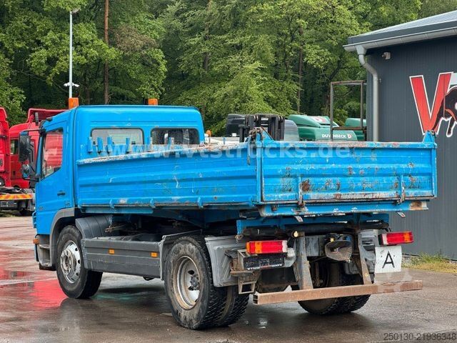 Three-sided tipper truck MERCEDES-BENZ Atego 1224K 4x2 BB MEILLER DSK / AHK