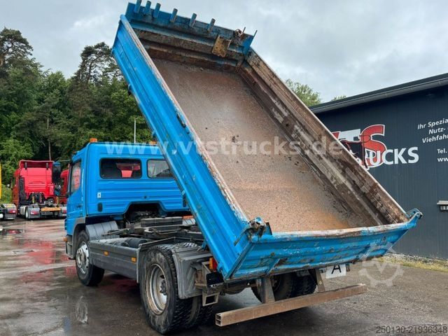 Three-sided tipper truck MERCEDES-BENZ Atego 1224K 4x2 BB MEILLER DSK / AHK