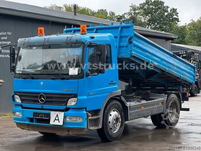 Three-sided tipper truck MERCEDES-BENZ Atego 1224K 4x2 BB MEILLER DSK / AHK