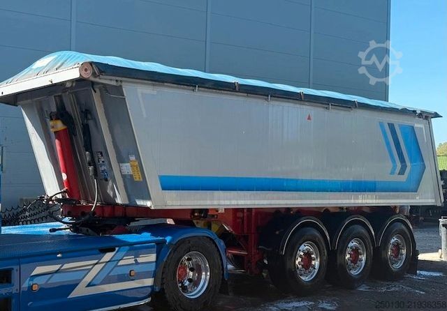 Tipper semitrailer FLIEGL DHKA350 Kipper / EBS-E / CRAMARO/Lift/Niveau