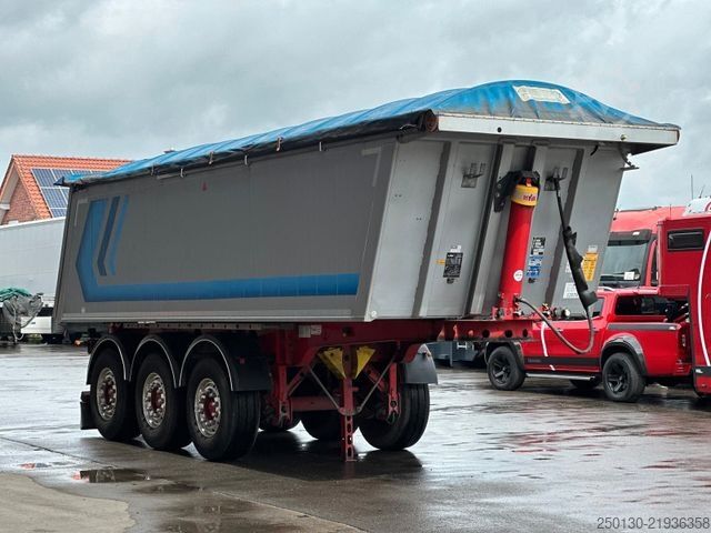 Tipper semitrailer FLIEGL DHKA350 Kipper / EBS-E / CRAMARO/Lift/Niveau