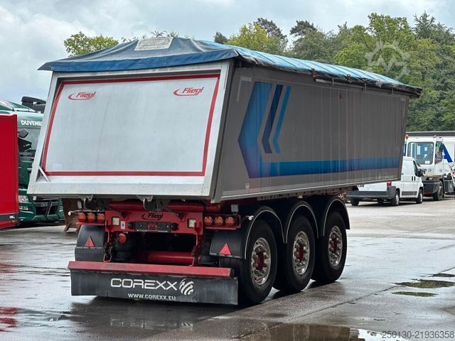 Tipper semitrailer FLIEGL DHKA350 Kipper / EBS-E / CRAMARO/Lift/Niveau