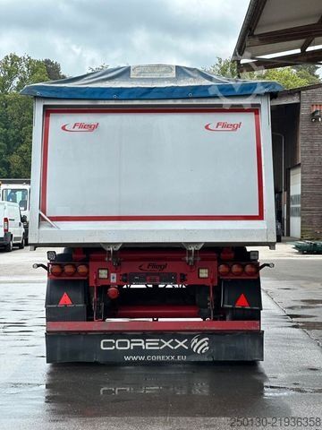 Tipper semitrailer FLIEGL DHKA350 Kipper / EBS-E / CRAMARO/Lift/Niveau
