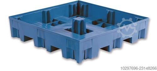 Drip tray 255 l, dimensions L1235 x W1235 x H275 mm – 1 piece ASECOS 