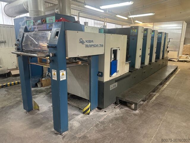 Offsetmaschine KBA Rapida 74-5 SW2 PWHA