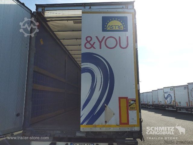 Open semitrailer with tarp Schmitz Cargobull Semitrailer Curtainsider Standard