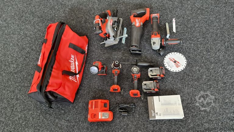 Construction machine MILWAUKEE Elektrowerkzeug Powerset