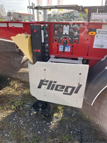 Container chassis semi-trailer FLIEGL SDS 380 Chemie 20ft 725mm Überhang