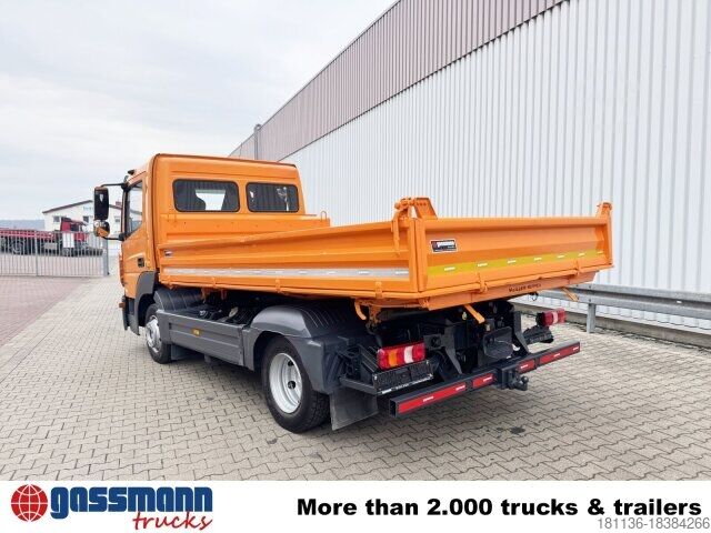 Transporter mit Kipper Mercedes-Benz Atego 823 K 4x2, 2x AHK