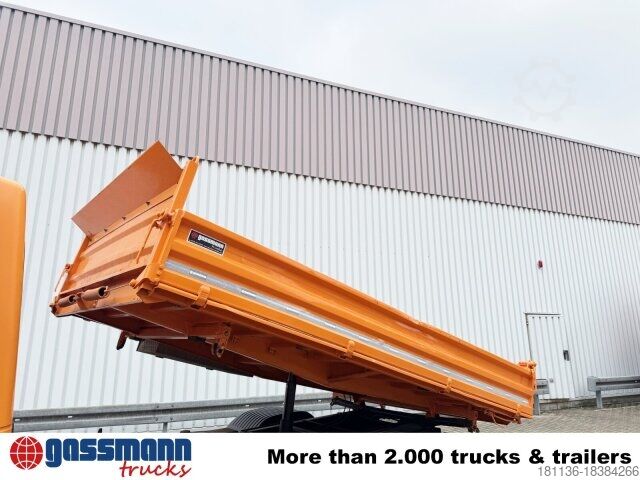 Transporter mit Kipper Mercedes-Benz Atego 823 K 4x2, 2x AHK