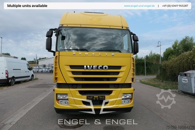Wechselfahrgestell LKW iveco STRALIS AS 260 S42 Y/FS-CM ECO LBW AHK KLIMA INTARDER EURO-5 - Lenkachse