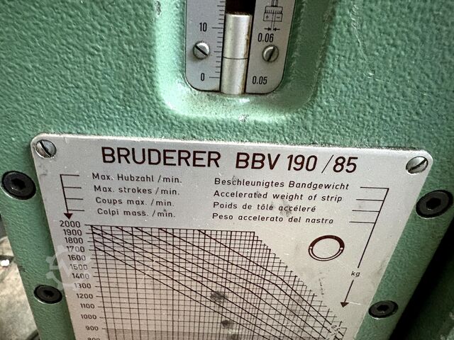 Automatic punching machine Bruderer BSTA 20E