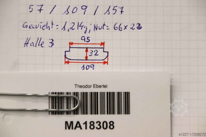 Lünette Unterteil unbekannt Spannbreite 95 mm