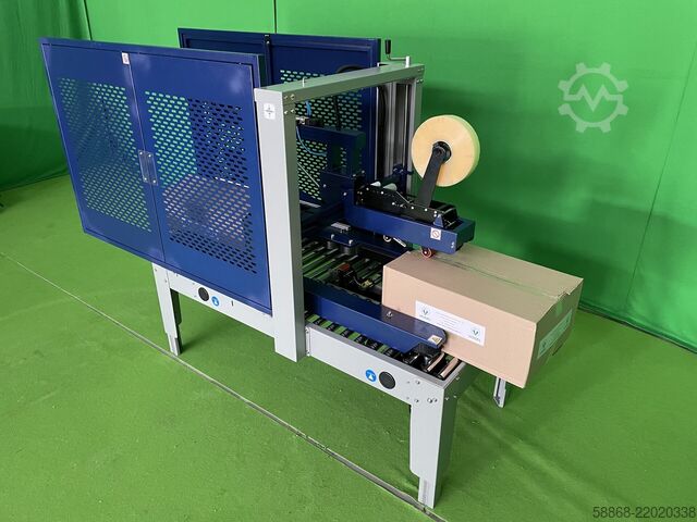 Carton sealer for opened cartons Kartonverschließmaschine min. B115/H110 MH-FJ-3A mit Deckelverschließmechanismus