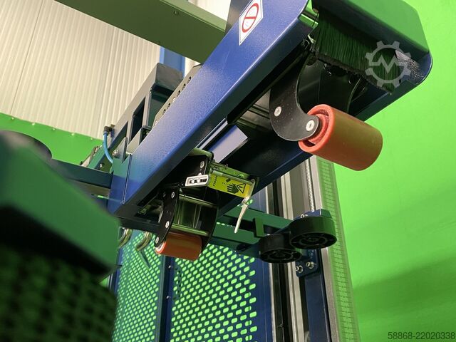 Carton sealer for opened cartons Kartonverschließmaschine min. B115/H110 MH-FJ-3A mit Deckelverschließmechanismus