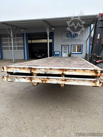 Wechselpritsche offen Krone BDF 7,45m Plattform mehrfach 2013