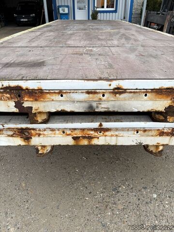 Wechselpritsche offen Krone BDF 7,45m Plattform mehrfach 2013