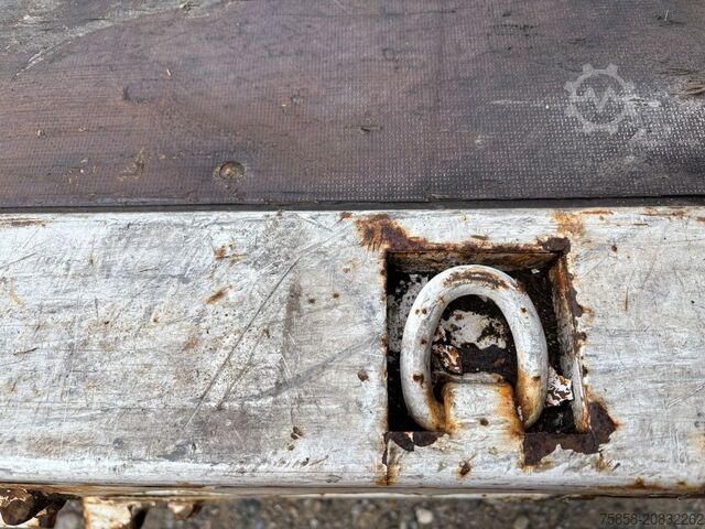 Wechselpritsche offen Krone BDF 7,45m Plattform mehrfach 2013