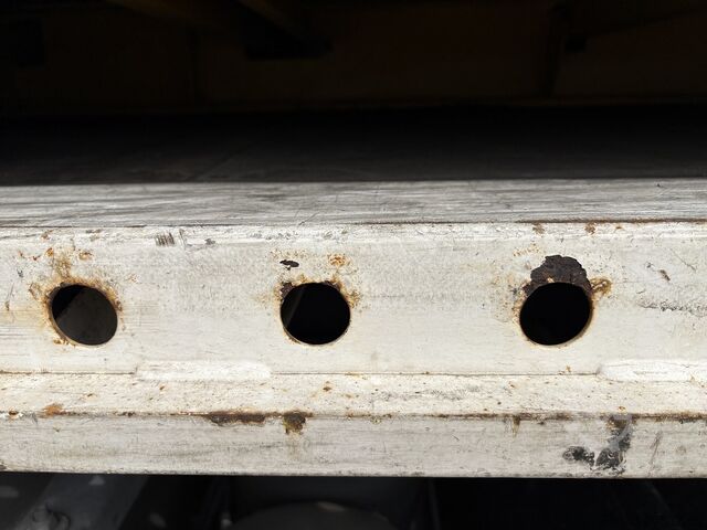 Wechselbrücke mit Pritsche Krone Plattform 7,82m Multilockaußenrahmen