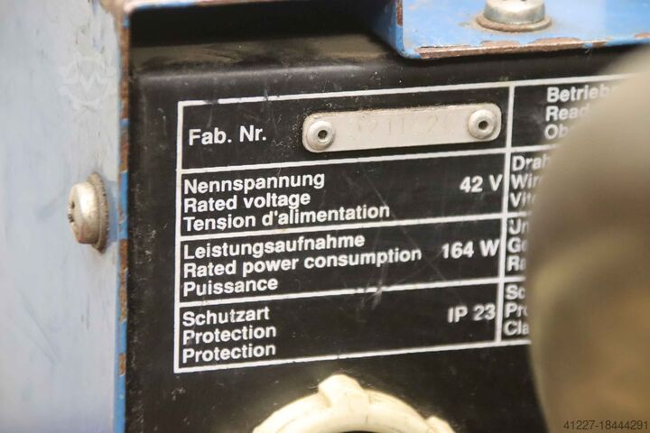 Drahtvorschubkoffer Oerlikon gasgekühlt  0-22 m/min