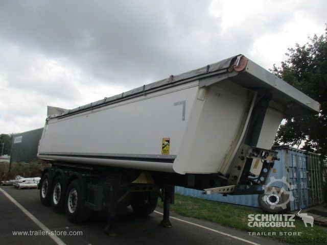 Tipper semitrailer Schmitz Cargobull Tipper Alu-square sided body 24m³
