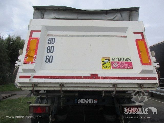 Tipper semitrailer Schmitz Cargobull Tipper Alu-square sided body 24m³