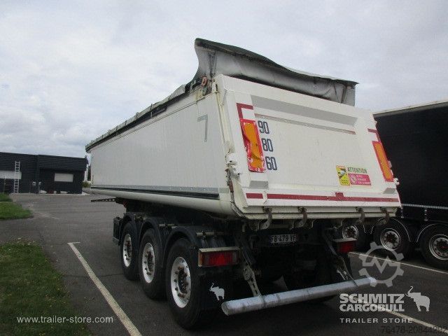 Tipper semitrailer Schmitz Cargobull Tipper Alu-square sided body 24m³