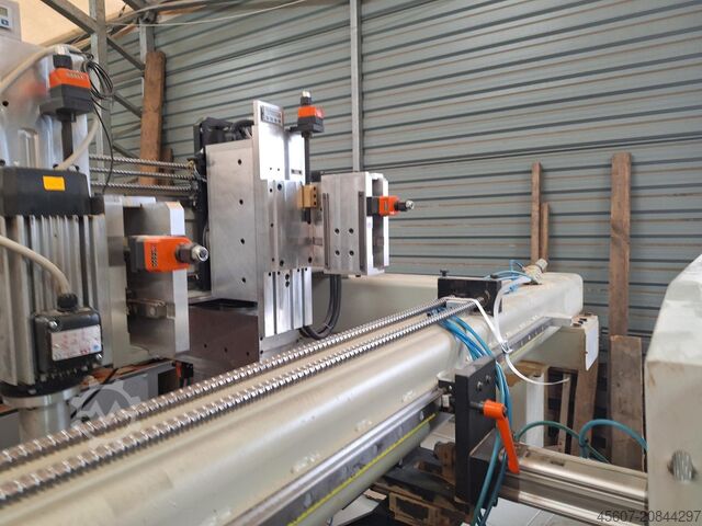Throughfeed drilling machine FACOM Facom foratrice Through-hole drill f-v3