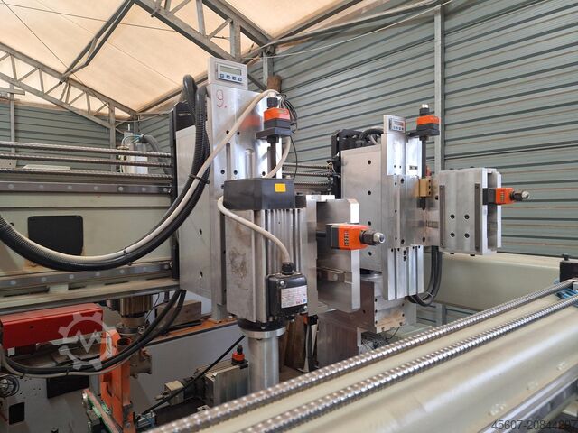 Throughfeed drilling machine FACOM Facom foratrice Through-hole drill f-v3